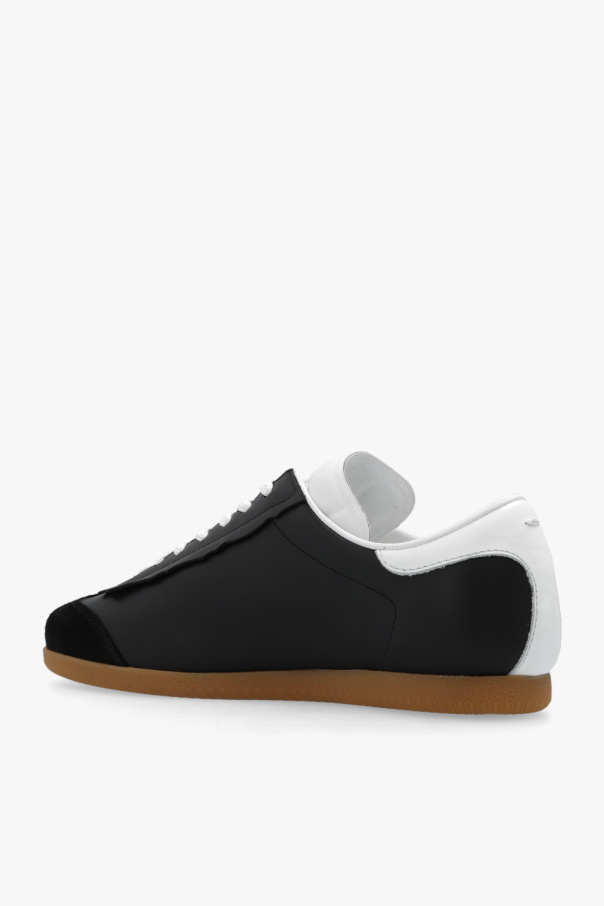 Black Leather sneakers Maison Margiela
